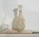 Vintage Italian polished glass carafe