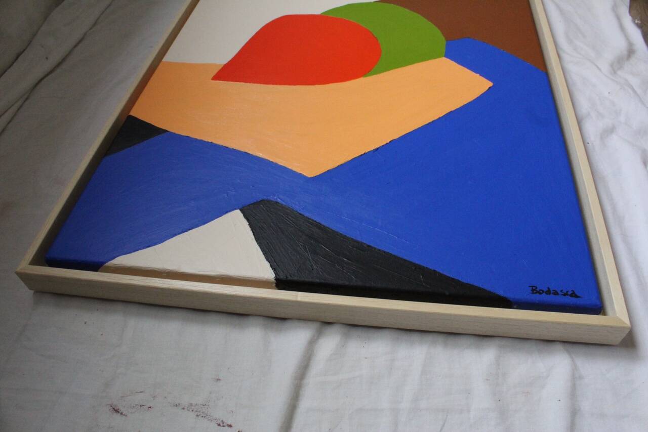 Canvas painting "In Your Arms" by Bodasca