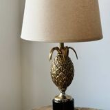 Lampe ananas Hollywood Regency 1960