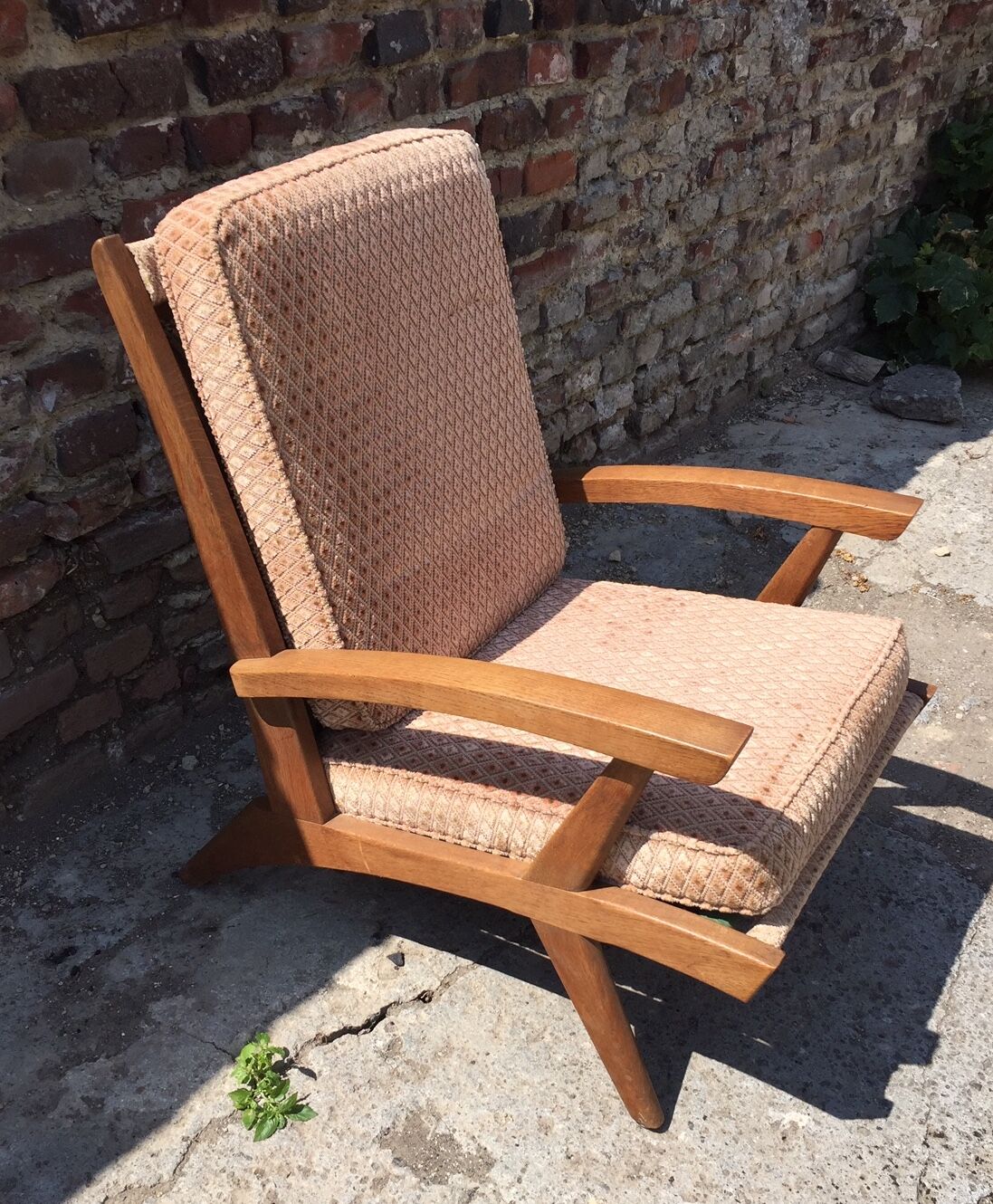 Free-Span armchair FS 116 France 1952