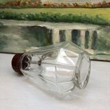 Sucrier verre et bakelite bistrot