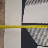 Contemporary Abstract Print Signed L.J. Griner 73 - #CAMR