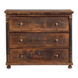 Antique chest of drawers with porcelain handles (c.1920) #77