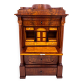 Biedermeier secretary, Western Europe, around 1840.
