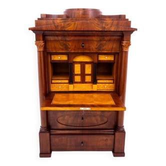 Biedermeier secretary, Western Europe, around 1840.