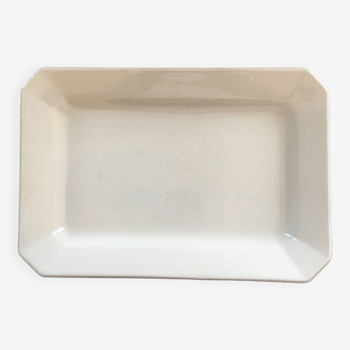 Large classic white dish