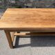 Table de ferme bois brut 200 cm