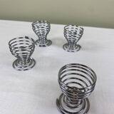 Designer spring egg cups