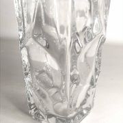 Crystal vase from Vannes, 1950s, height 21 cm.