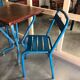 Table avec deux chaises de jardin Tolix