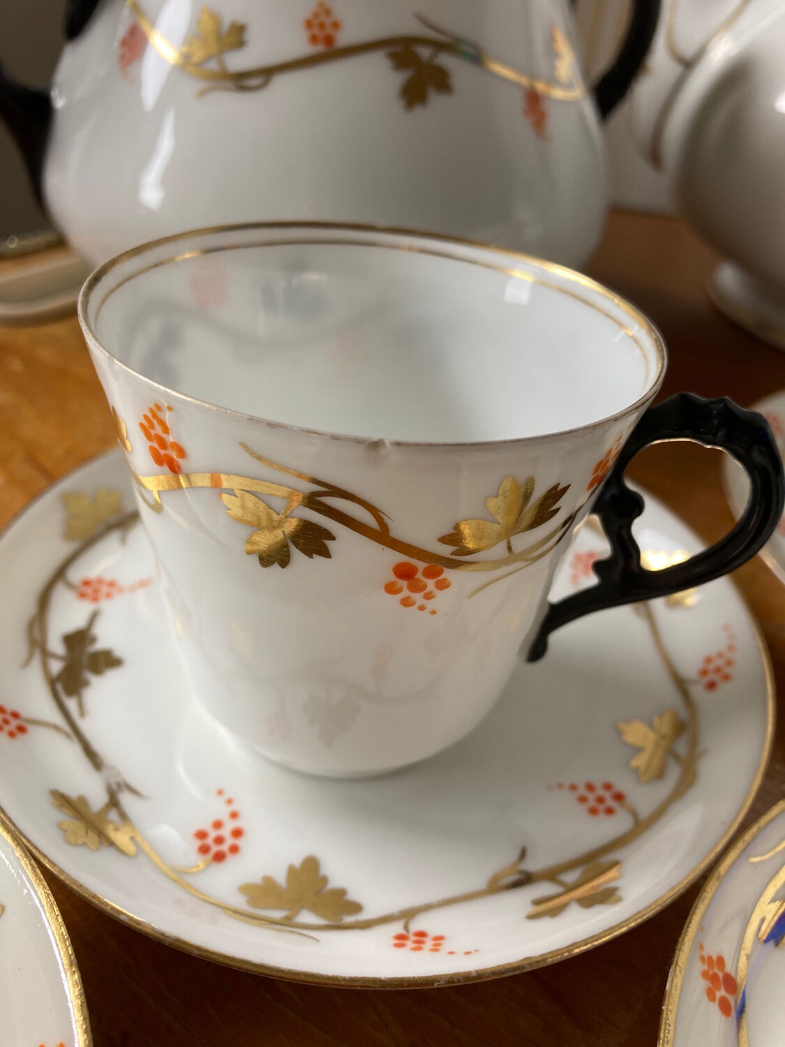 Empire period tea service