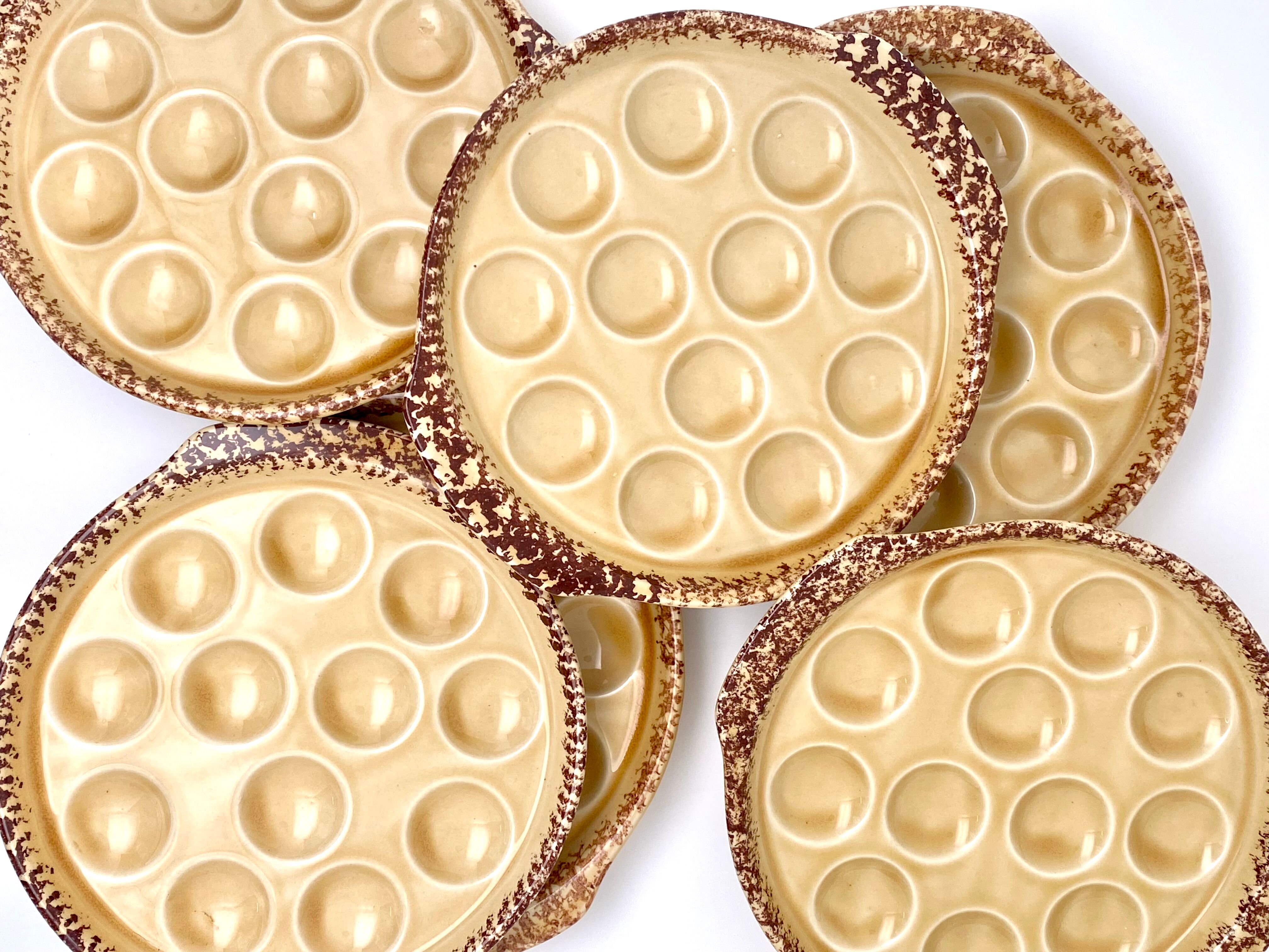 Gien snail 6 plates service