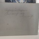 Tableau fontaine signé Albert Martin