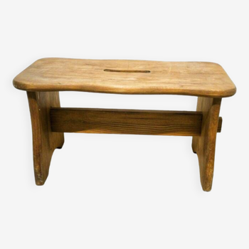Small wooden stool / footrest