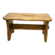 Small wooden stool / footrest