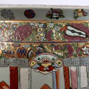 Pair fish aquarium - chinese porcelain - cloisonné enamel - canton - epoch: xxth century