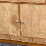 Scandinavian glass sideboard from the 60s