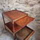 Table d’appoint vintage en acajou – France, années 50/60