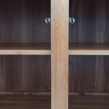 Elm sideboard Maison Regain, 80's