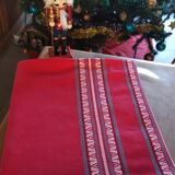Old Basque red rectangular tablecloth