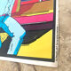 Vintage advertising poster 80s
