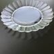 10 Duralex daisy glass dessert plates
