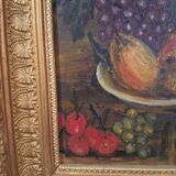 Oil painting on panel