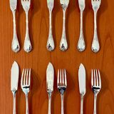 Christofle Marly 6-piece fish cutlery set, excellent condition