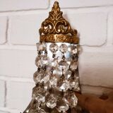 Hot air balloon wall light with tassels