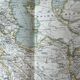 Carte originale Caucase et Pamir 53x37cm - 1905