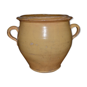 Pot à graisse, faïence
