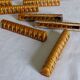 11 knife holders and 2 bottle coasters in Gien earthenware