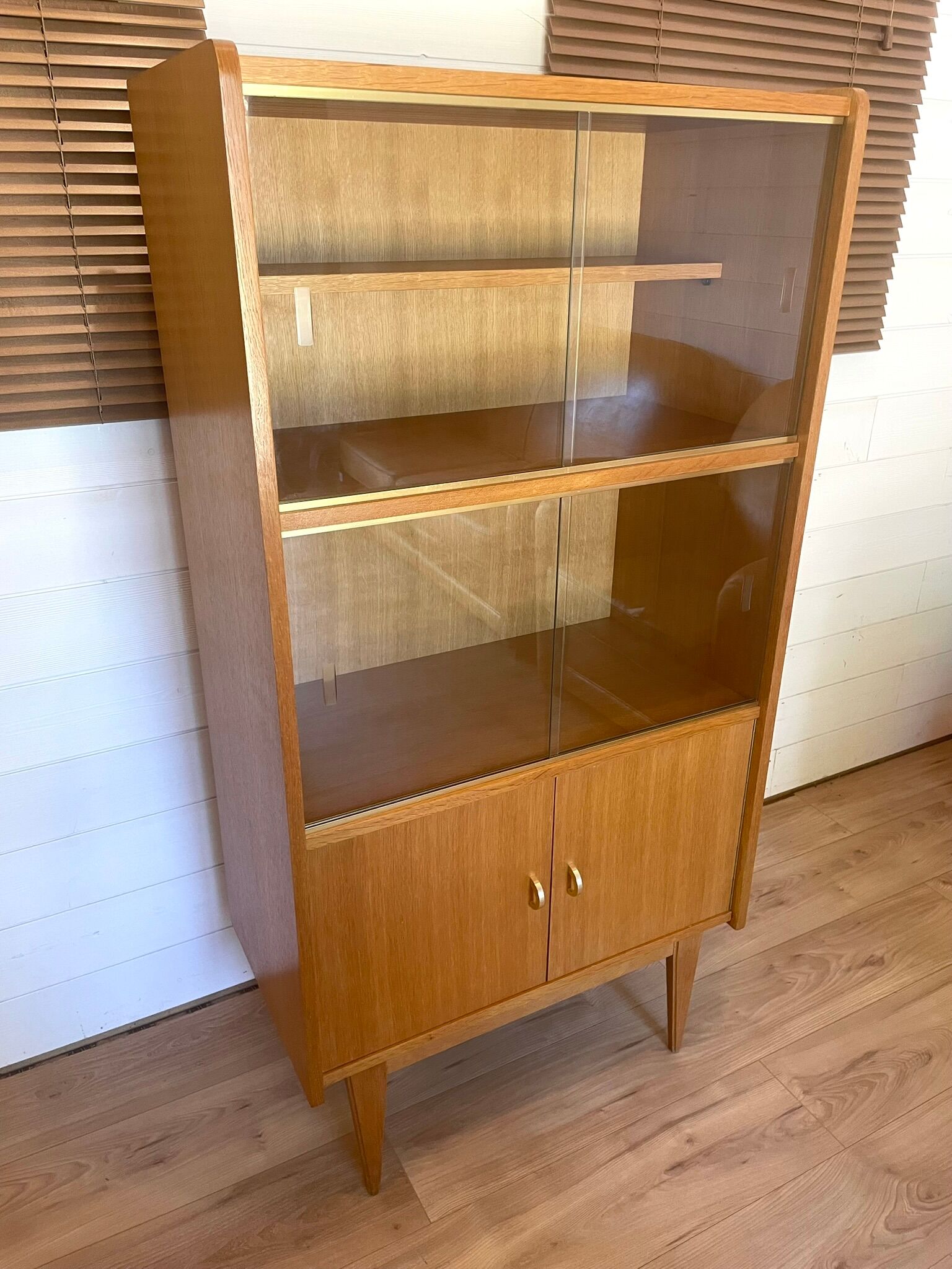 Scandinavian Vintage Display Library 1950s - Mid Century
