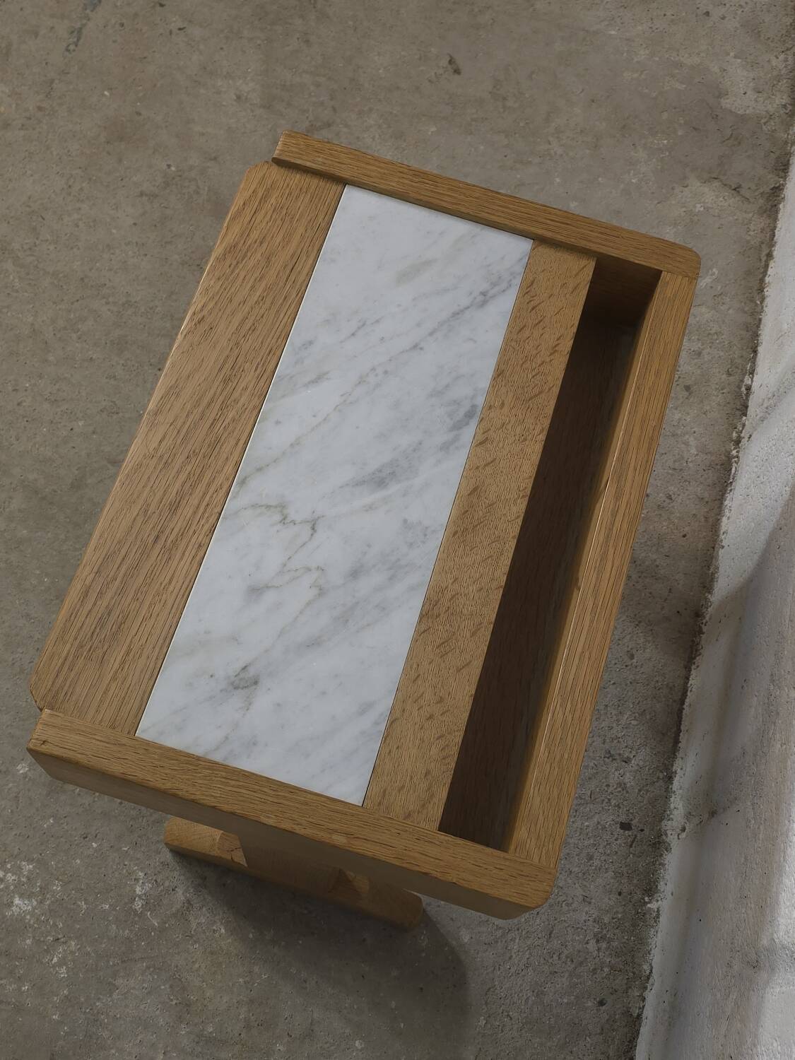 Side table end table Guillerme and Chambron