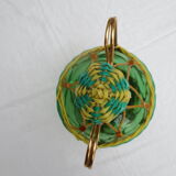 Vintage carafe scoubidou