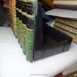 Lot of 4 cd racks for 40 cds - walter scott fake book front - made in uk vintage