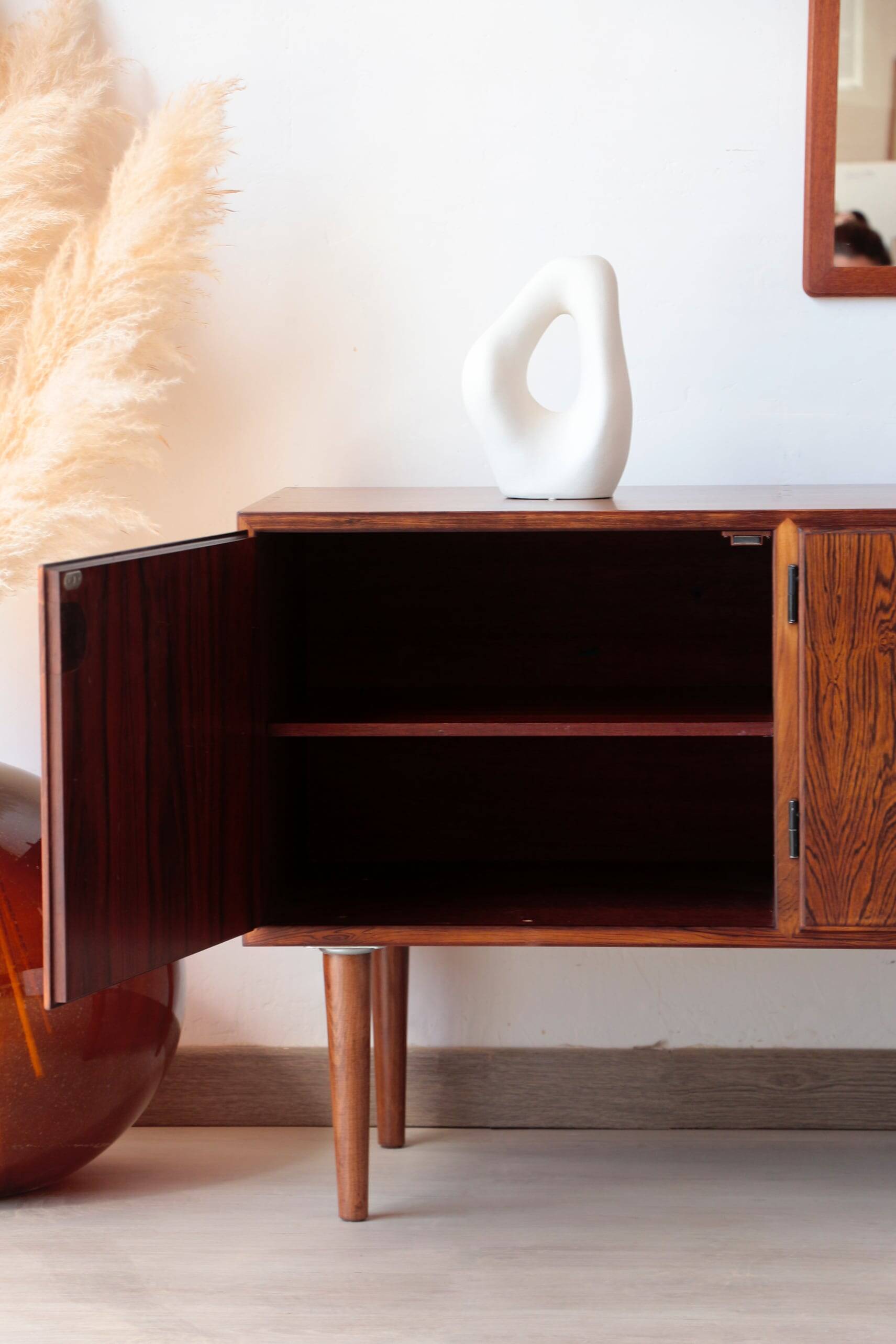 Enfilade vintage en palissandre – Design danois – Pièce unique