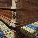 Louis XVI walnut bed