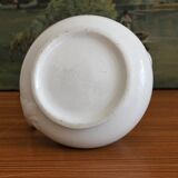 Pichet blanc en porcelaine ancienne du XIXe