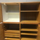 Vintage wardrobe / bar furniture / buffet brutalism