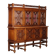 Antique double-bodied mahogany buffet, Italy, 20th century