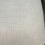 Set of 4 Vintage Mid-Century Modern Chairs with Tapered Legs and Metal Sabers -