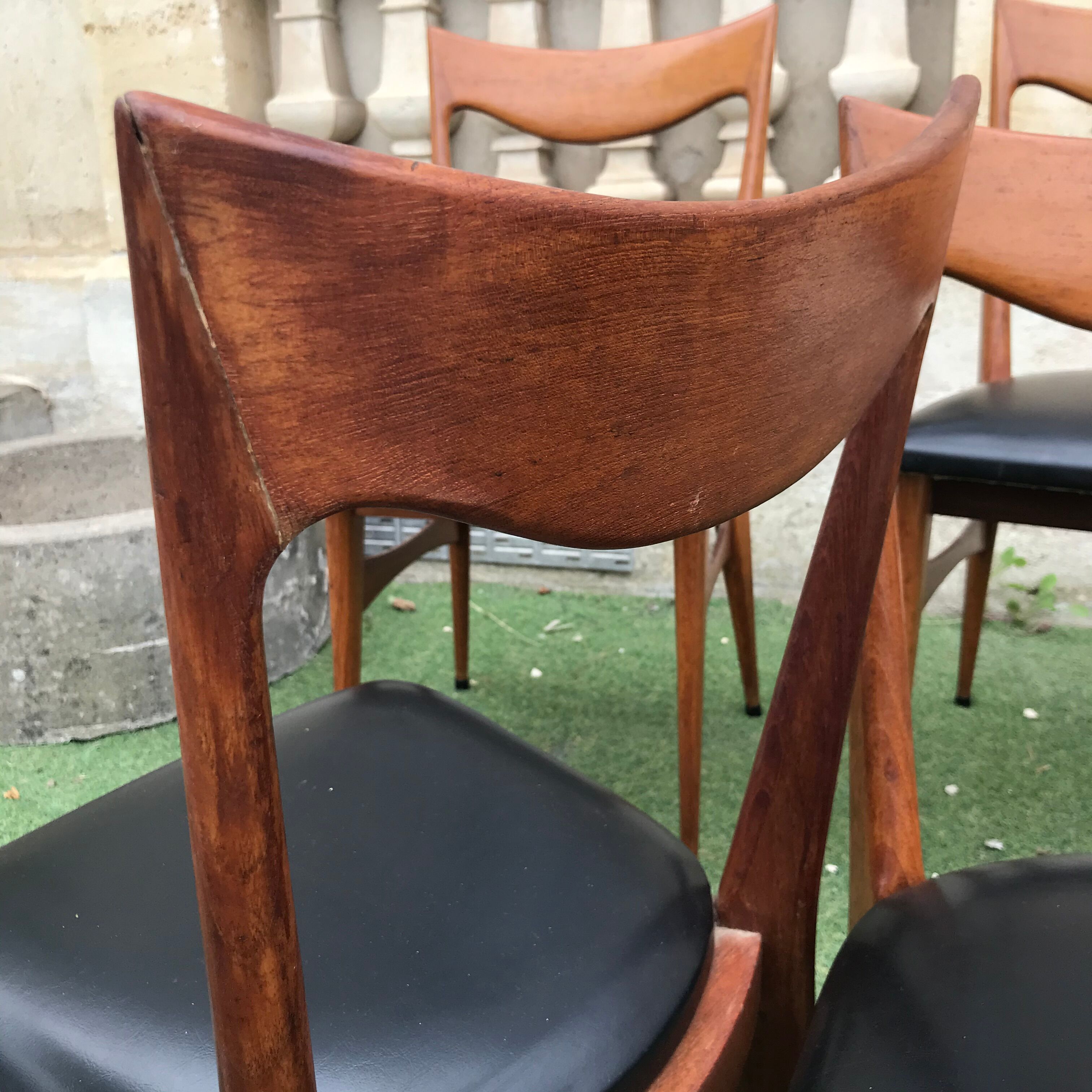 Lot de 4 chaises scandinaves