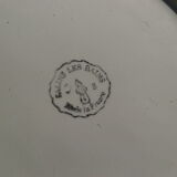 Vintage dish in Salins Slurry decorated with fruit