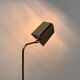 Vintage Hollywood Regency floor lamp in German brass by Florian Schulz.