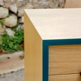 Restored Jacque Hitier multi-table desk
