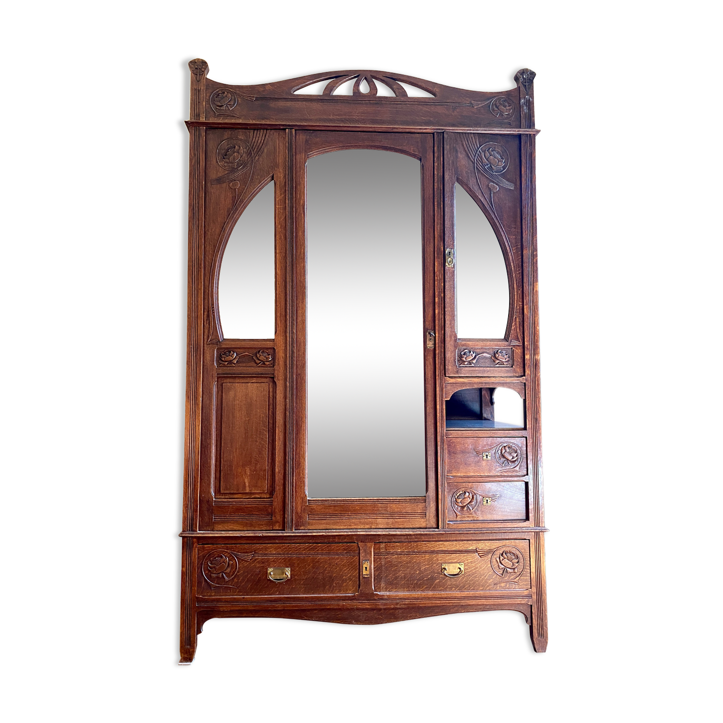 Armoire, lingère, penderie art nouveau/art déco
