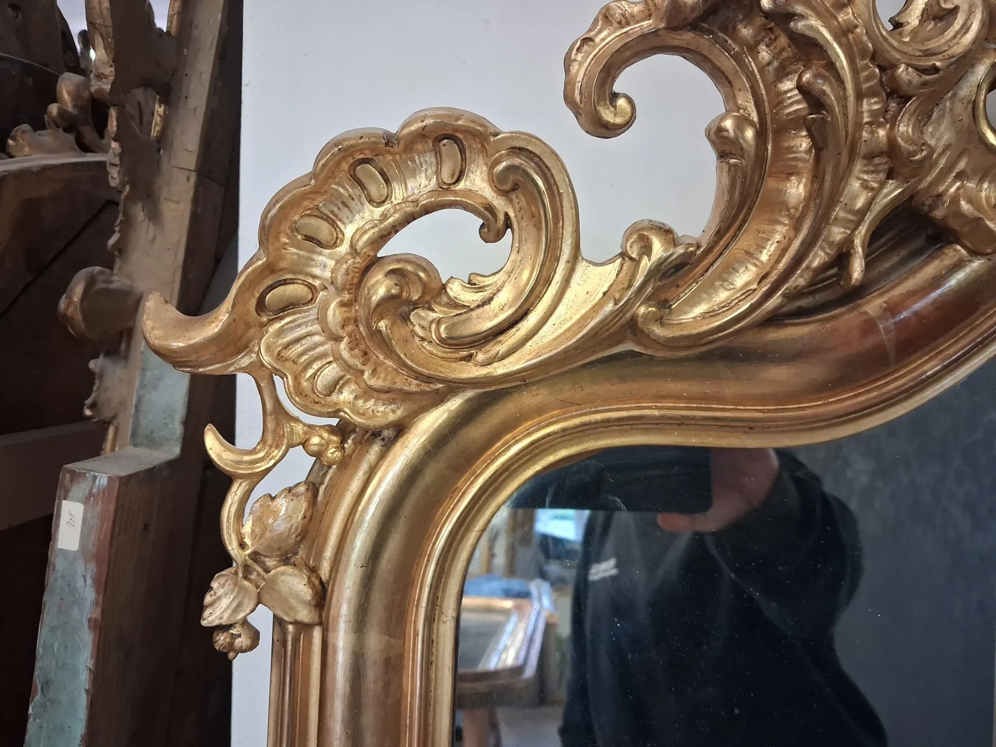 Mirror from the 19th century, 170 x 94.