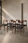Set of 6 Scandinavian teak chairs – 1960s