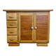 Buffet Art déco en chêne et placage d’acajou, années 40